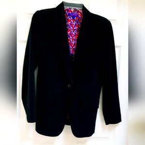 Black Blazer Jacket Twiggy Small